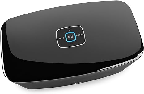 FESTIVAL Smart Speaker Mid-Size Wireless for Multi-Room music streaming and voice control works with Google Assistant (Black)
