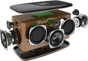 FESTIVAL Smart Speaker Mid-Size Wireless for Multi-Room music streaming and voice control works with Google Assistant (Black)