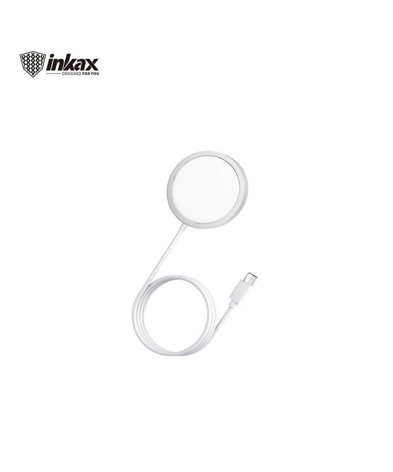 Inkax Magsafe 15W Magnetic Wireless Charger for Iphone with Type C Port FW-12
