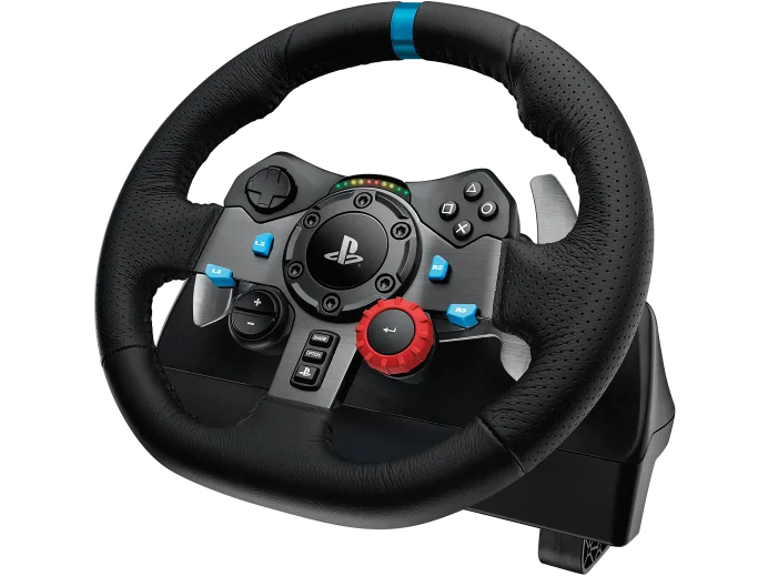 Logitech Driving Force G29 Racing Wheel for PS5, PS4, PS3 and PC + Driving Force Shifter for G29 and G920 Wheels