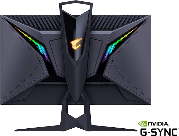 AORUS FI25F 25" 240Hz 1080P NVIDIA G-Sync Compatible AUO Gaming Monitor, Exclusive Built-in ANC, 1920 X1080 Display, 0.4 ms Response Time, HDR, 100% sRGB, 1x Display Port 1.2, 2X HDMI 2.0, 2X USB 3.0