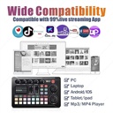 BM-800 Mixer Functions for PC Smartphone Studio Recording & Broadcasting