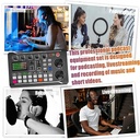 BM-800 Mixer Functions for PC Smartphone Studio Recording & Broadcasting
