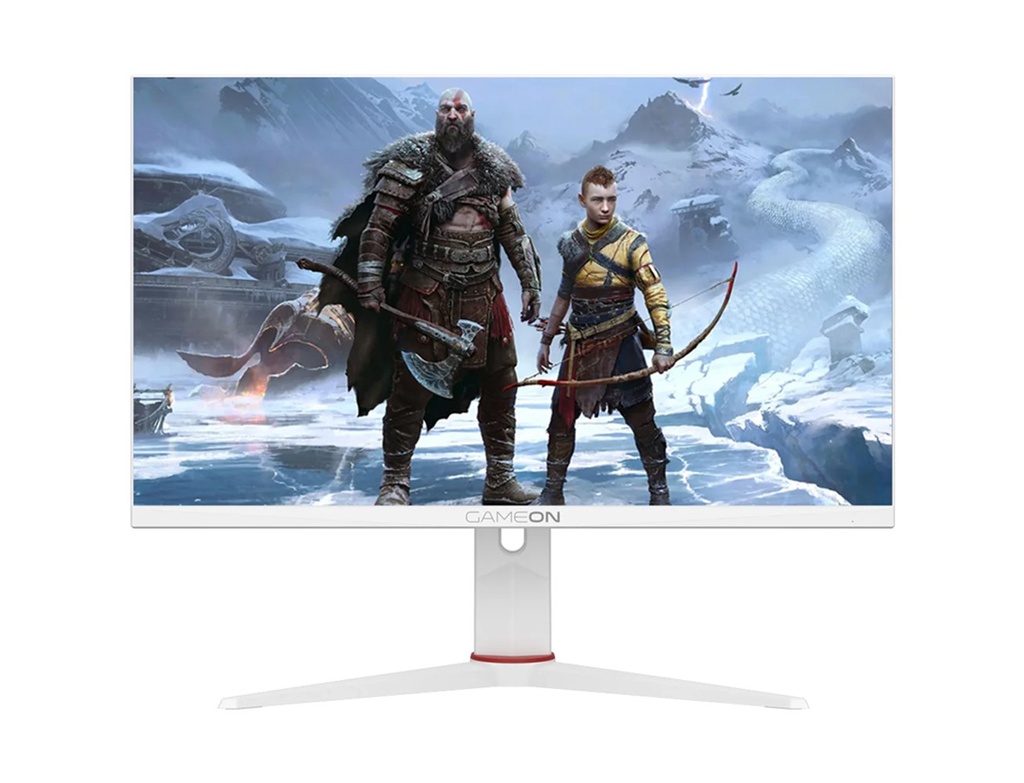 GAMEON GOA24FHD180IPS Artic Pro Series 24" FHD, 180Hz, MPRT 0.5ms, Fast IPS Gaming Monitor (Support PS5) - White