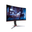 AOC C27G3 27” Curved Farmless VA Gaming Monitor G3, FHD 1080P, 1ms Response Time, 165hz, Adaptive Sync, HDR Mode, 2xHDMI + DisplayPort, Height Adjustable, Black/Red | MONAOC82703