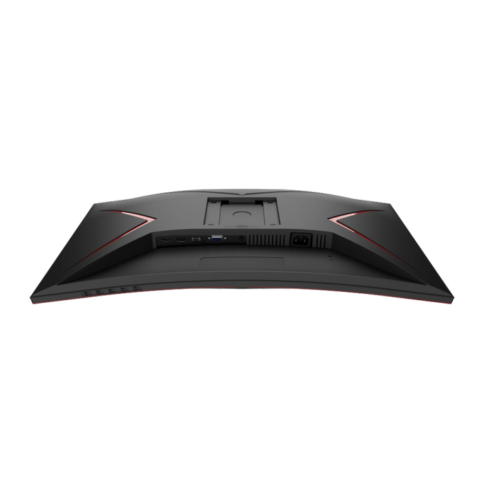AOC C27G3 27” Curved Farmless VA Gaming Monitor G3, FHD 1080P, 1ms Response Time, 165hz, Adaptive Sync, HDR Mode, 2xHDMI + DisplayPort, Height Adjustable, Black/Red | MONAOC82703