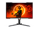 AOC C27G3 27” Curved Farmless VA Gaming Monitor G3, FHD 1080P, 1ms Response Time, 165hz, Adaptive Sync, HDR Mode, 2xHDMI + DisplayPort, Height Adjustable, Black/Red | MONAOC82703