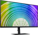 SAMSUNG 32" ViewFinity S6 QHD Monitor, 75Hz Refresh Rate, 5ms Response Time, HDR101 with 1Bn Colors, Height Adjustable Stand, AMD FreeSync, HDMI / DP, Black | LS32A600NAMXUE