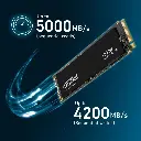 Crucial P3 Plus 2TB 1TB 500GB PCIe Gen4 3D NAND NVMe M.2 SSD, up to 5000MB/s