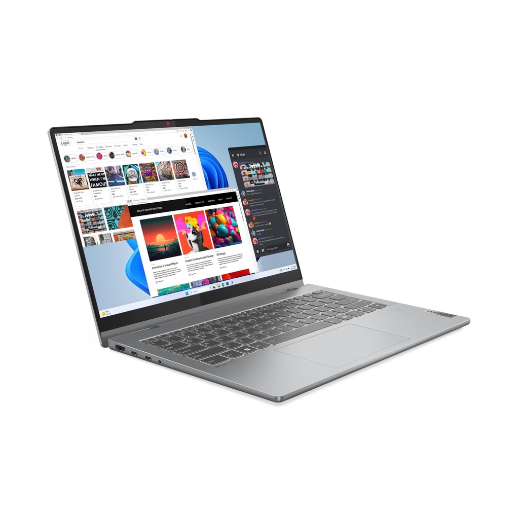 Lenovo Ideapad 5 14IRH9 2-in-1 Touch Laptop, Intel Core i5-13420H Processor, 16GB RAM, 512GB SSD NVMe, Integrated Intel® UHD Graphics, 14" WUXGA IPS TouchScreen,Backlit English Keyboard, Windows 11 Home, Luna Grey | 83KX002UAX