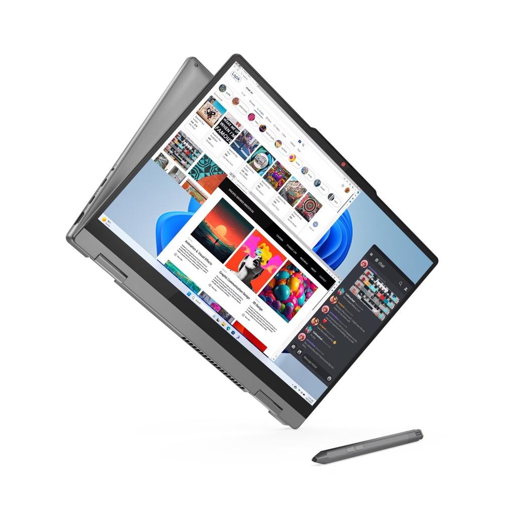 Lenovo Ideapad 5 14IRH9 2-in-1 Touch Laptop, Intel Core i5-13420H Processor, 16GB RAM, 512GB SSD NVMe, Integrated Intel® UHD Graphics, 14" WUXGA IPS TouchScreen,Backlit English Keyboard, Windows 11 Home, Luna Grey | 83KX002UAX