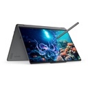 Lenove Yoga 9 2-in-1 Aura Edition Laptop, Intel® Core™ Ultra 7 258V Processor, 32GB, 1TB SSD NVMe, Integrated Intel® Arc™ Graphics, 14.0" 4K (3840 × 2400) OLED Touch Display, Backlit English/Arabic Keyboard, Windows 11 Home, Luna Grey | 83LC0013AX