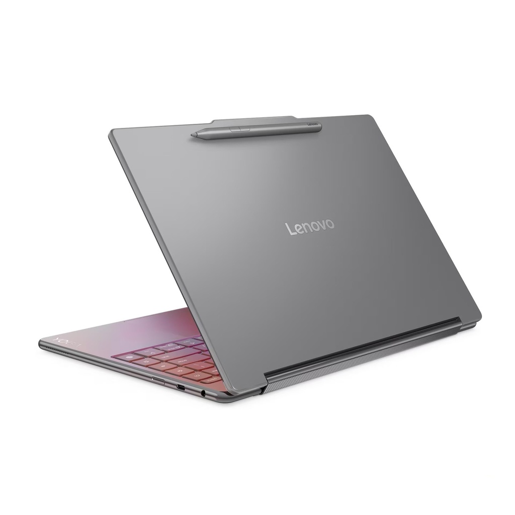 Lenove Yoga 9 2-in-1 Aura Edition Laptop, Intel® Core™ Ultra 7 258V Processor, 32GB, 1TB SSD NVMe, Integrated Intel® Arc™ Graphics, 14.0" 4K (3840 × 2400) OLED Touch Display, Backlit English/Arabic Keyboard, Windows 11 Home, Luna Grey | 83LC0013AX