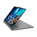 Lenove Yoga 9 2-in-1 Aura Edition Laptop, Intel® Core™ Ultra 7 258V Processor, 32GB, 1TB SSD NVMe, Integrated Intel® Arc™ Graphics, 14.0" 4K (3840 × 2400) OLED Touch Display, Backlit English/Arabic Keyboard, Windows 11 Home, Luna Grey | 83LC0013AX