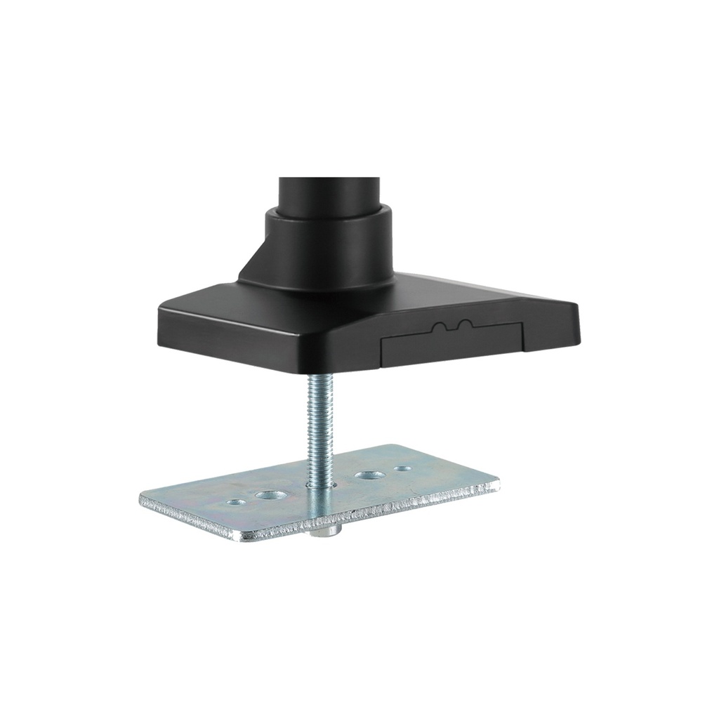 GameOn Elite Pole-Mounted Aluminum Heavy-Duty Gas Spring Single Monitor Arm (17" - 49")