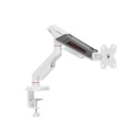 Sades Cobra Single Monitor Mount Arm (Max size 40"/12KG Per ARM) - White