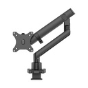 Twisted Minds single Screen Slim Heavy-single Mechanical Spring Monitor Arm (Fit Screen Size 17" - 35" Flat & Curved Monitors)-Black