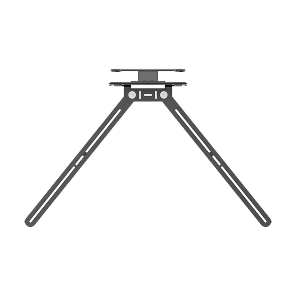 Logitech TV Mount for Rally Video Bars, 10° Tilt Adapter, 2" Depth Adjustment, VESA Mounting Threads, 98" Maximum Display, 50 mm Depth Adjustment - Black