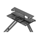 Logitech TV Mount for Rally Video Bars, 10° Tilt Adapter, 2" Depth Adjustment, VESA Mounting Threads, 98" Maximum Display, 50 mm Depth Adjustment - Black