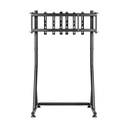 Thermaltake Triple Racing Monitor Stand 32" Cable Management, 20KGx3, Anti-Theft Design,Compatible with Vesa and GR500 Racing Simulator Cockpit