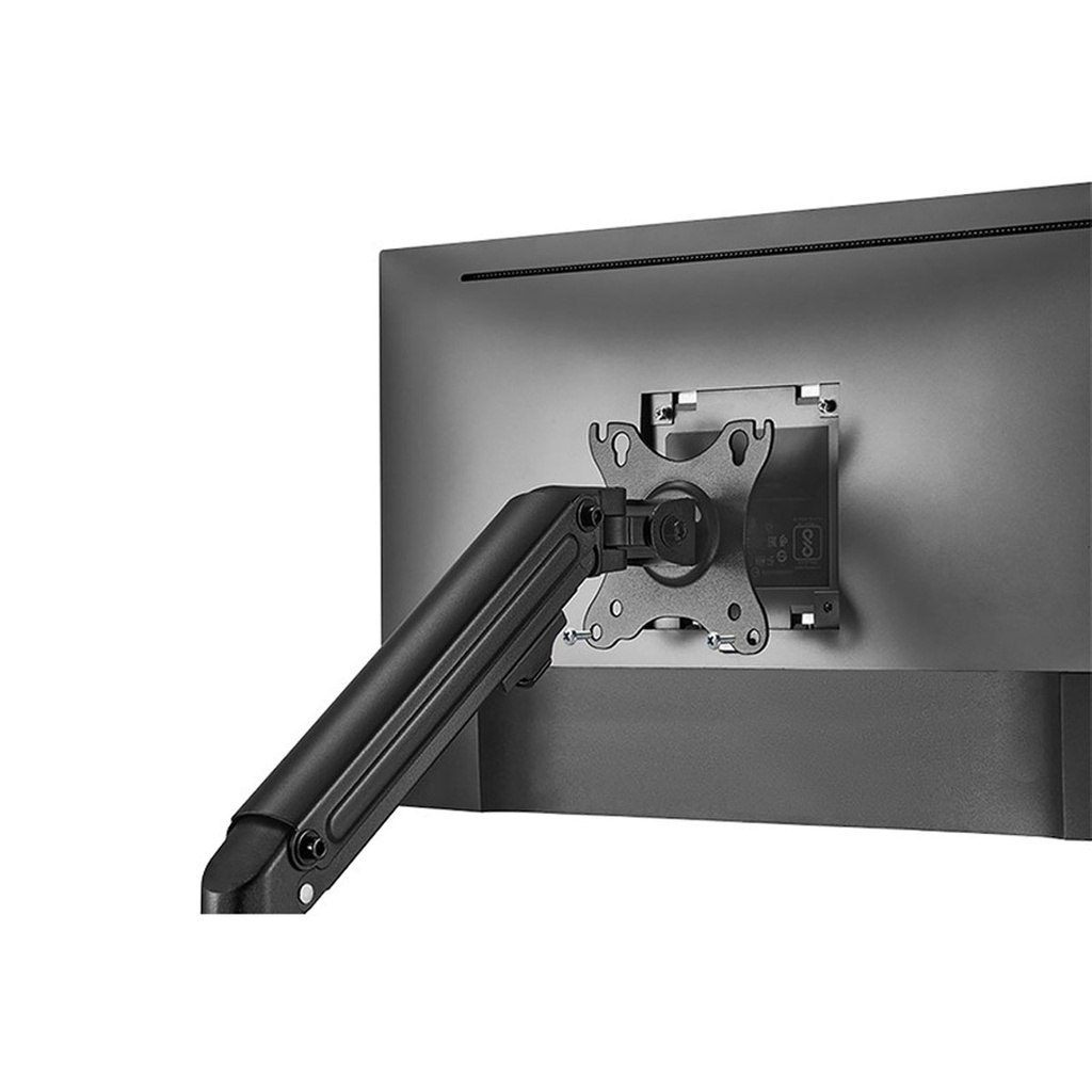 Twisted Minds Dual Monitor Arm - Black (Fit Screen Size 17" - 32" Flat Monitors)
