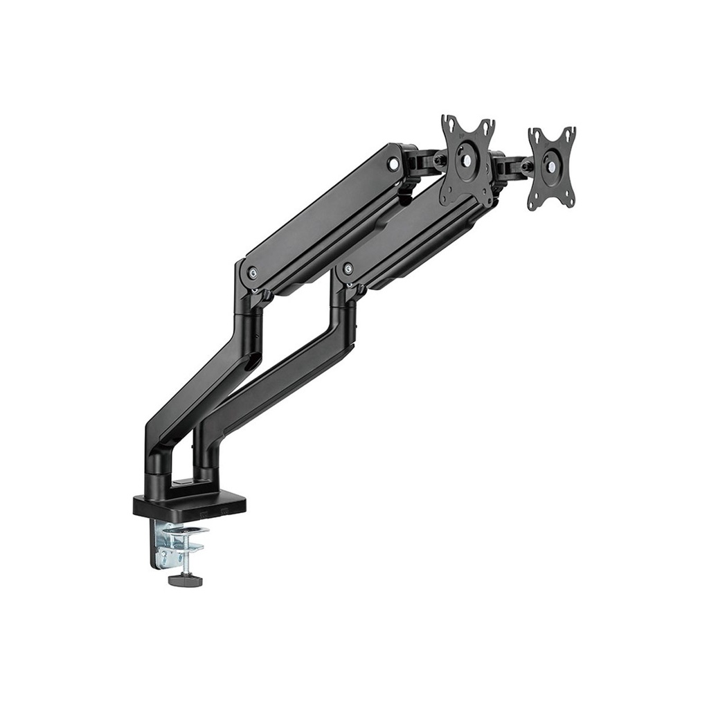 Twisted Minds Dual Monitor Arm - Black (Fit Screen Size 17" - 35" Flat & Curved Monitors)