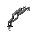 Twisted Minds Dual Monitor Arm - Black (Fit Screen Size 17" - 35" Flat & Curved Monitors)