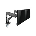 Twisted Minds Dual Monitor Arm - Black (Fit Screen Size 17" - 35" Flat & Curved Monitors)