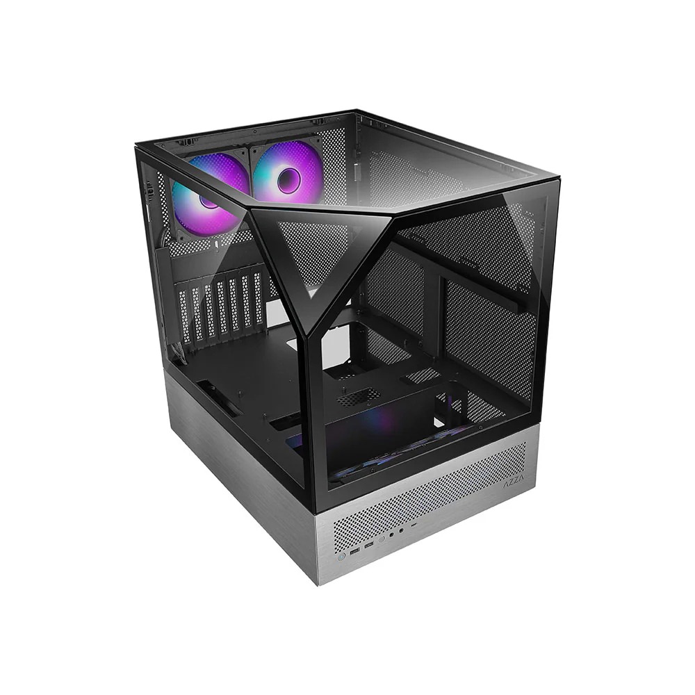 AZZA Sanctum Unlimited Towers ATX PC Case - Black