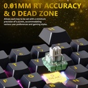 Attach Shark X65 HE Magnetic Switch Keyboard 8K RGB Light Effect 67 Keys Layout - Starry Black