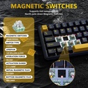 Attach Shark X65 HE Magnetic Switch Keyboard 8K RGB Light Effect 67 Keys Layout - Starry Black
