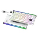 Attack Shark R85 HE Wired Magnetic Swtich mechanical Keyboard 8000hz Polling Rate, 0.005mm RT Purple Mandrel Switch - Star Light White
