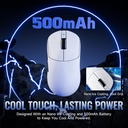 ATTACK SHARK X8Ultimate Tri-mode Lightweight Wireless Gaming Mouse With 8K Polling Rate - White
