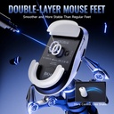 ATTACK SHARK X8Ultimate Tri-mode Lightweight Wireless Gaming Mouse With 8K Polling Rate - White