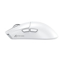Attack Shark X11 Tri-Mode-Wired/2.4G/B, 22000 DPI, 5 Programmable Buttons With RGB Charging Dock - White