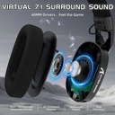 Attack Shark L90 Wired+2.4G & BT Tri-Mode Switching - Black