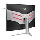 AOC AGON AG322QC4 31.5 Inch Curved VA LED QHD (2560 x 1440) HDR 400 Freesync 2 144Hz Gaming monitor with Built-in Speakers. (VGA, HDMI x 2, DisplayPort x 2, USB 3.0 x 2) - Black/Silver