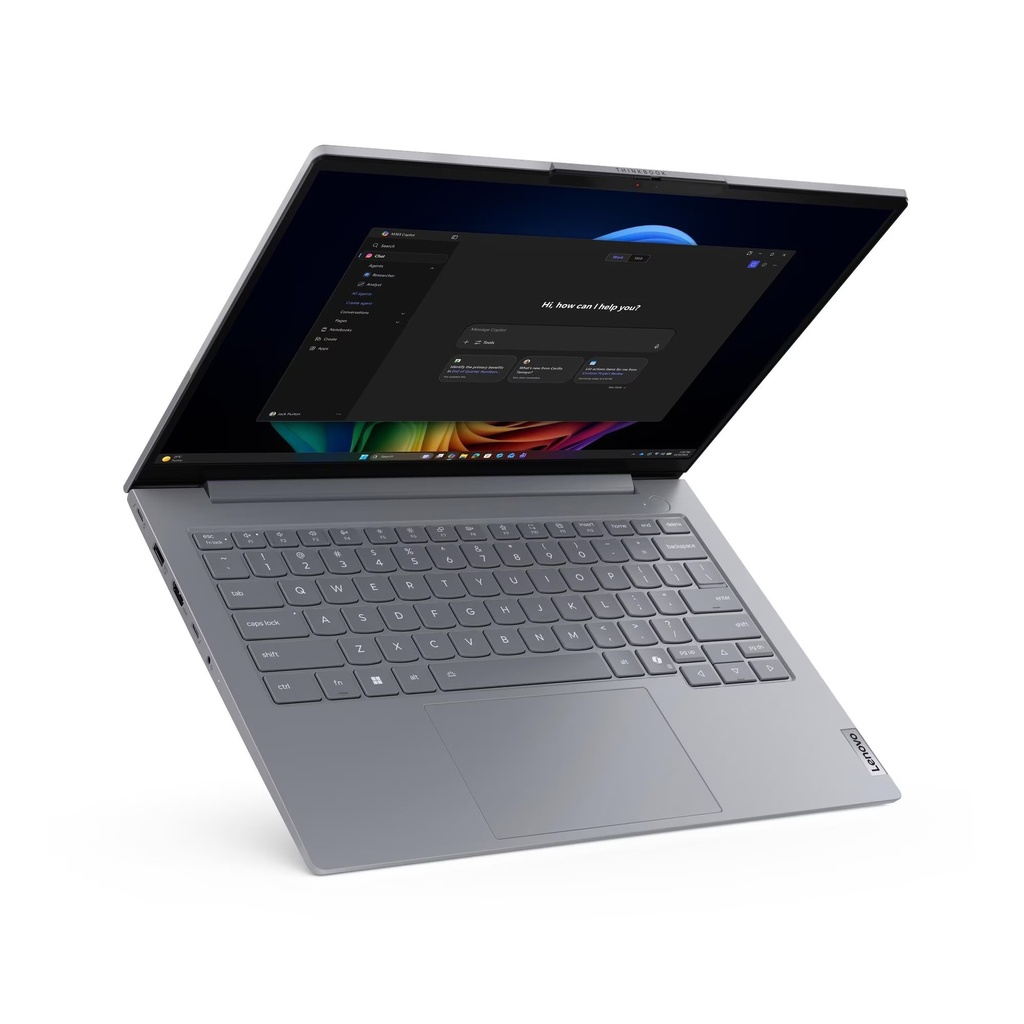 Lenovo ThinkBook 14 Gen 9 Intel Core Ultra 7-355, 16GB RAM, 512GB SSD Intel Graphics 14" WUXGA 60Hz Display, Windows 11 Pro (License) - Arctic Grey