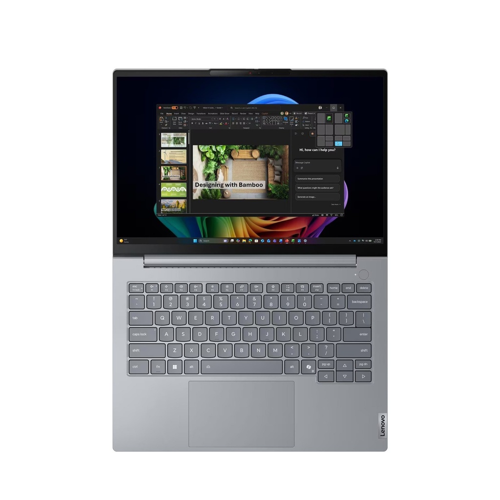 Lenovo ThinkBook 14 Gen 9 Intel Core Ultra 7-355, 16GB RAM, 512GB SSD Intel Graphics 14" WUXGA 60Hz Display, Windows 11 Pro (License) - Arctic Grey