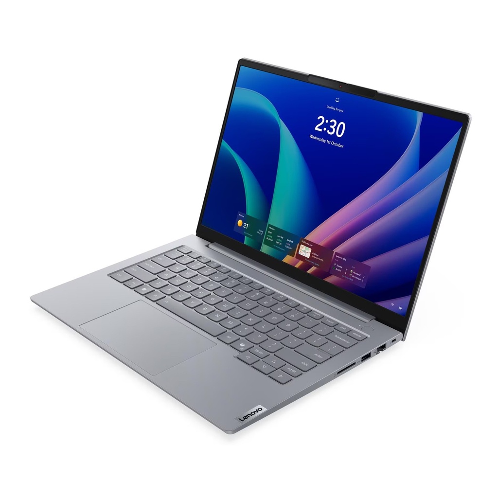 Lenovo ThinkBook 14 Gen 9 Intel Core Ultra 7-355, 16GB RAM, 512GB SSD Intel Graphics 14" WUXGA 60Hz Display, Windows 11 Pro (License) - Arctic Grey