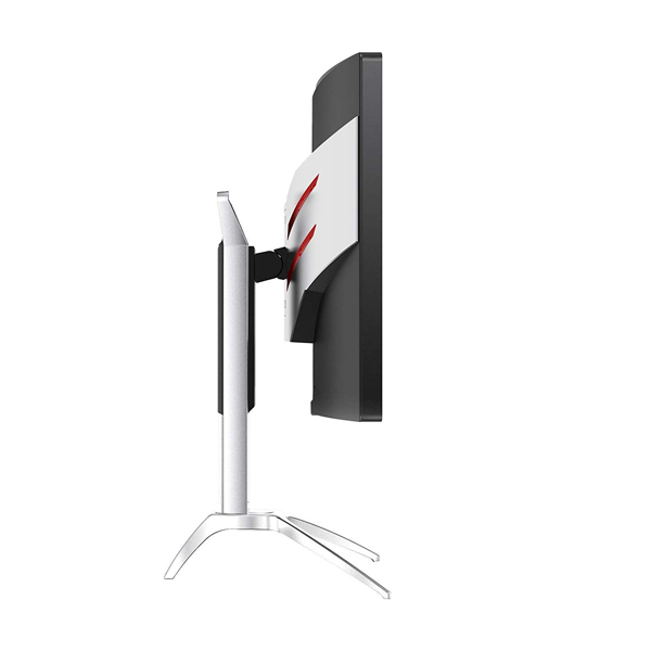 AOC AGON AG322QC4 31.5 Inch Curved VA LED QHD (2560 x 1440) HDR 400 Freesync 2 144Hz Gaming monitor with Built-in Speakers. (VGA, HDMI x 2, DisplayPort x 2, USB 3.0 x 2) - Black/Silver