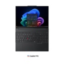 Lenovo ThinkPad E16 Gen 3 Laptop, Intel Core Ultra 7-258V Processor, 32GB RAM, 512GB SSD NVMe, Integrated Intel Arc Graphic 140V, 16" WUXGA IPS 60Hz Display, Backlit Keyboard, Windows 11 Pro (License) - Black