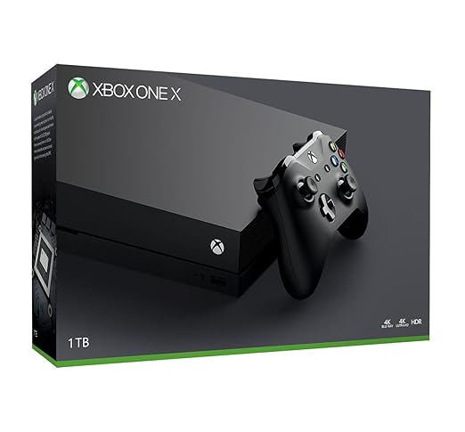 XBOX One X- Black color 