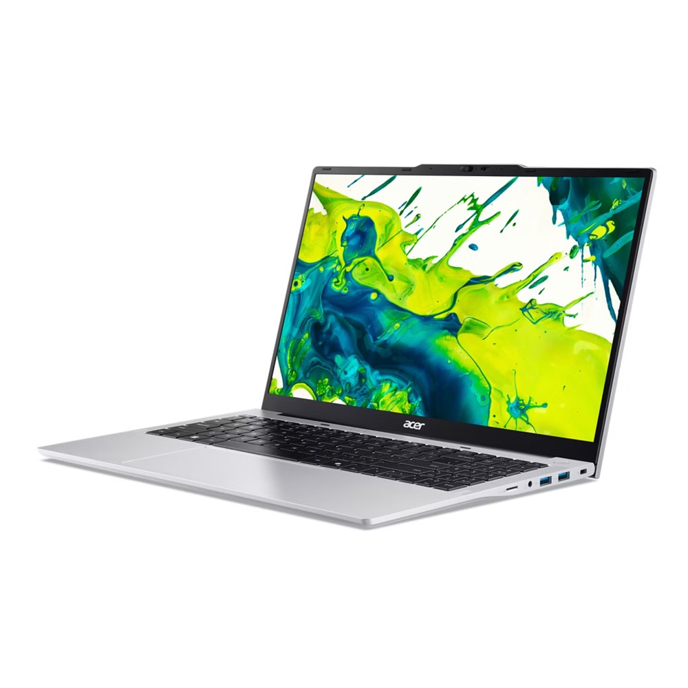 Acer Aspire Lite Laptop, Intel Core i7-13620H Processor, 16GB RAM, 512GB SSD, Intel UHD Graphics, 15.6" FHD IPS Display, Windows 11 Pro (License), Light Silver | NX.D5HEM.004