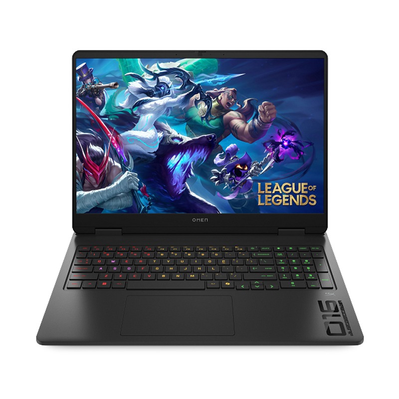 HP Omen(16-AM0030NE) Gaming Laptop, Intel Core i7-14650HX, 16GB D5 RAM, 512GB SSD NVMe, RTX 5070 8GB VGA, 16" 2K IPS 165Hz Display, RGB Keyboard, Windows 11 Pro (License), Shadow Black + HyperX Cloud Mini Wireless Gaming Headset 7G8F1AA