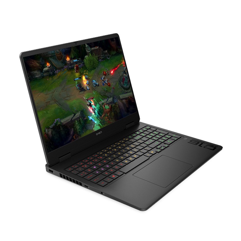 HP Omen(16-AM0030NE) Gaming Laptop, Intel Core i7-14650HX, 16GB D5 RAM, 512GB SSD NVMe, RTX 5070 8GB VGA, 16" 2K IPS 165Hz Display, RGB Keyboard, Windows 11 Pro (License), Shadow Black + HyperX Cloud Mini Wireless Gaming Headset 7G8F1AA