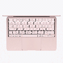 Apple MacBook Neo 13" A18 Pro chip 6‑core CPU 5‑core GPU 8GB 256GB SSD (Eng/Arb Magic Keyboard Without Touch ID) -Blush (Z1TU0002C)