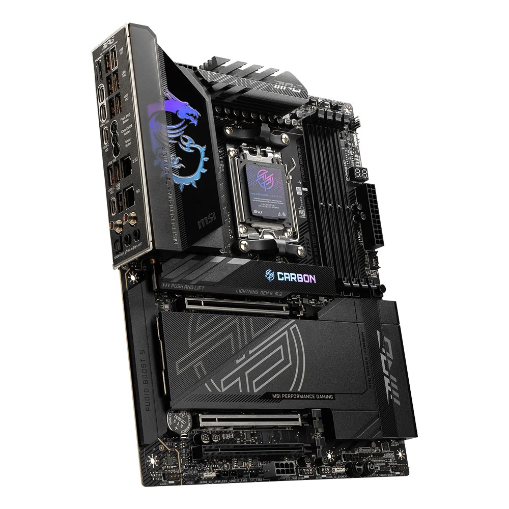 MSI AMD MPG X870E Carbon WIFI DDR5 Gaming Motherboard