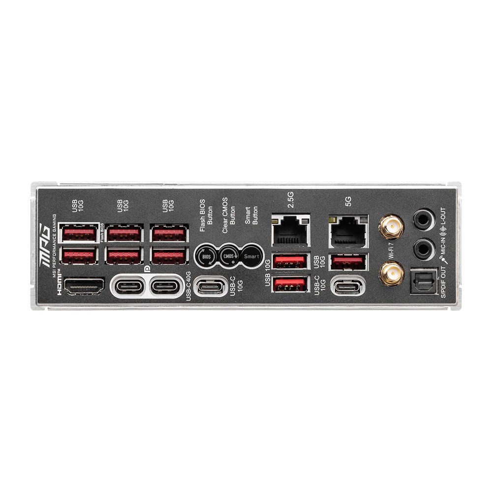 MSI AMD MPG X870E Carbon WIFI DDR5 Gaming Motherboard