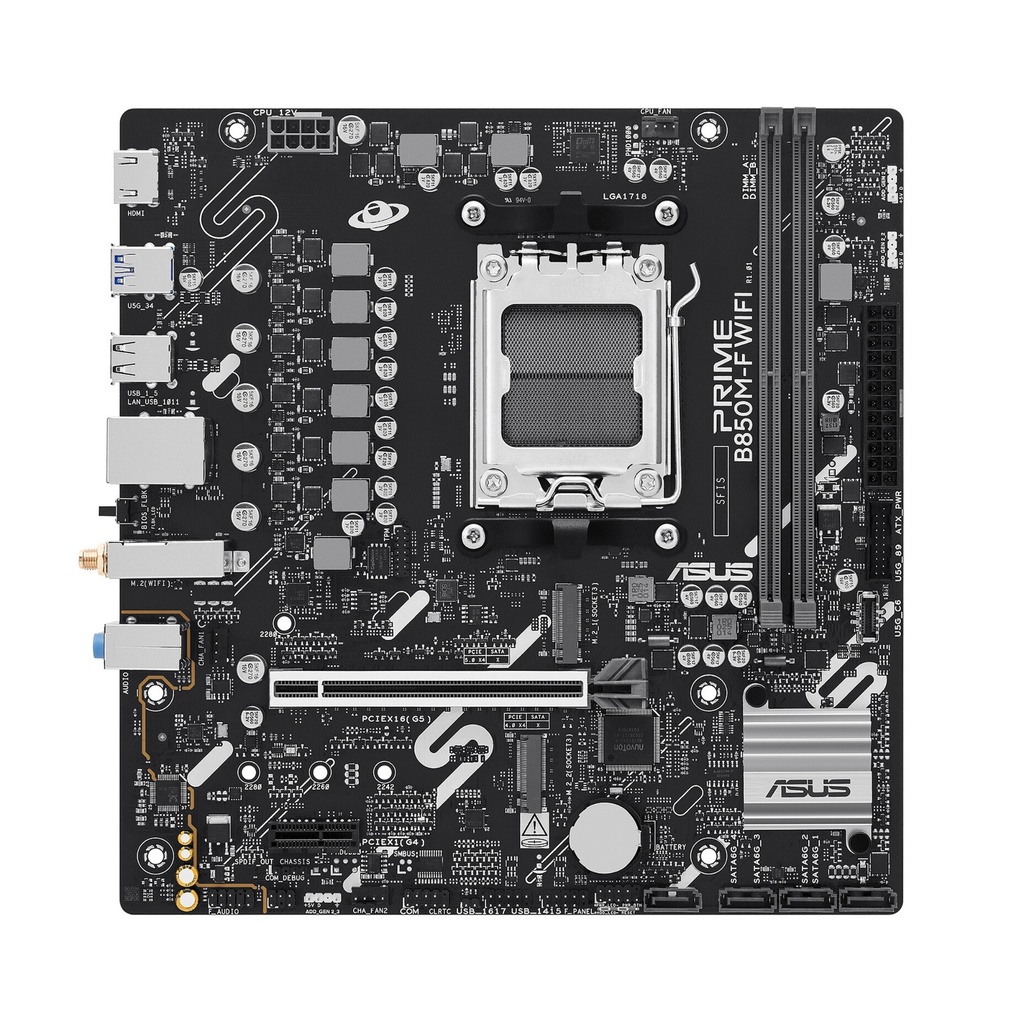 ASUS Prime B850M-F M-ATX AM5 Motherboard